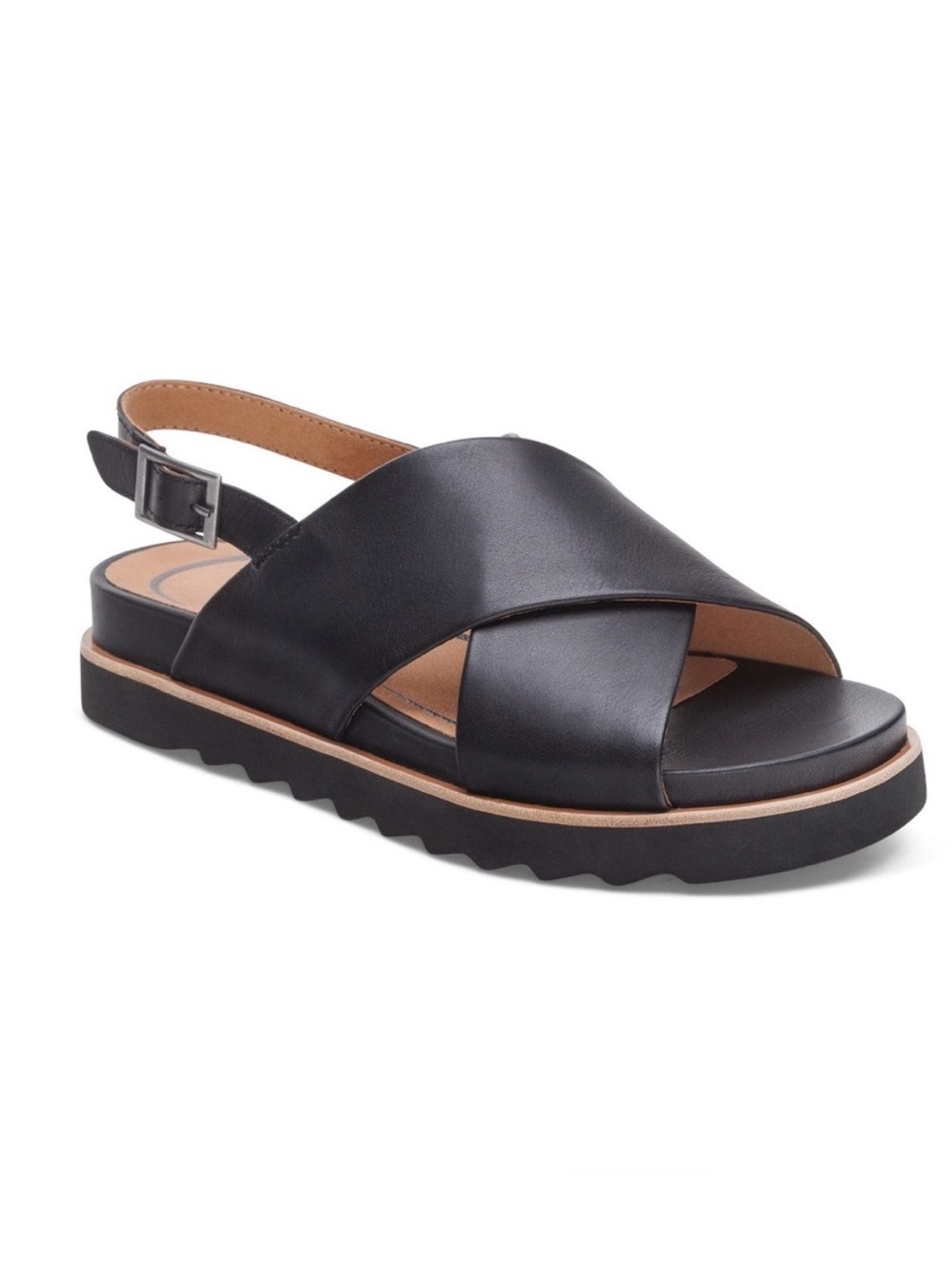 Aetrex Thea Back Strap Cork Flat Sandals